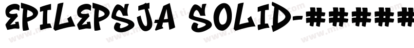 Epilepsja Solid字体转换